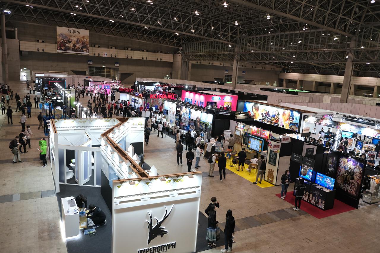 今年の東京ゲームショウ、現地は2ホールのコンパクト開催でした #TGS2021