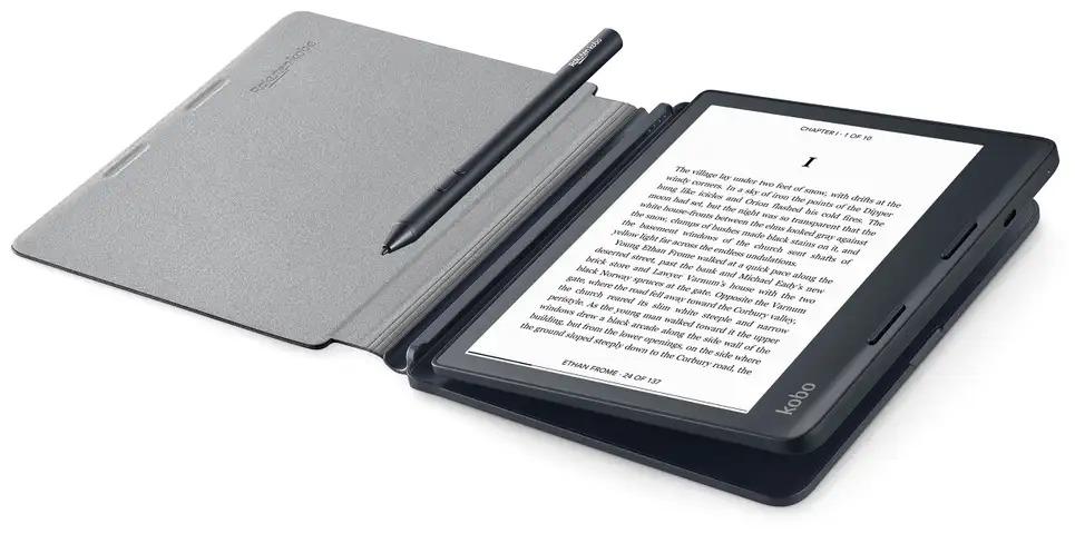 小型でお手頃価格のEインクタブレットKobo Sage発表。Libra 2も