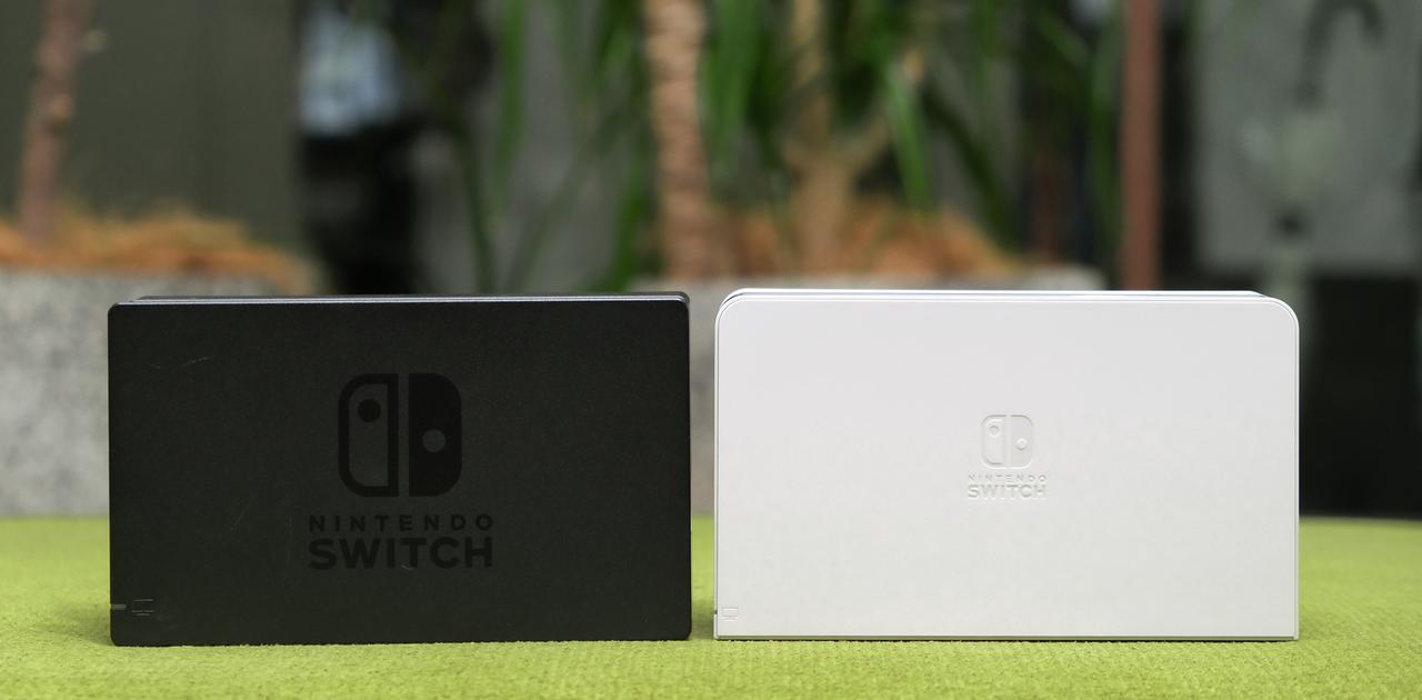 有線LANキター！ Nintendo Switch（有機ELモデル）のドックを旧モデル 