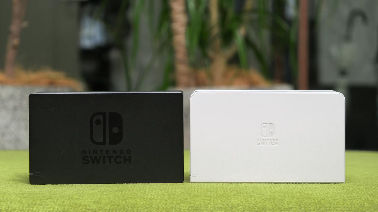 有線LANキター！ Nintendo Switch（有機ELモデル）のドックを旧モデルと比較