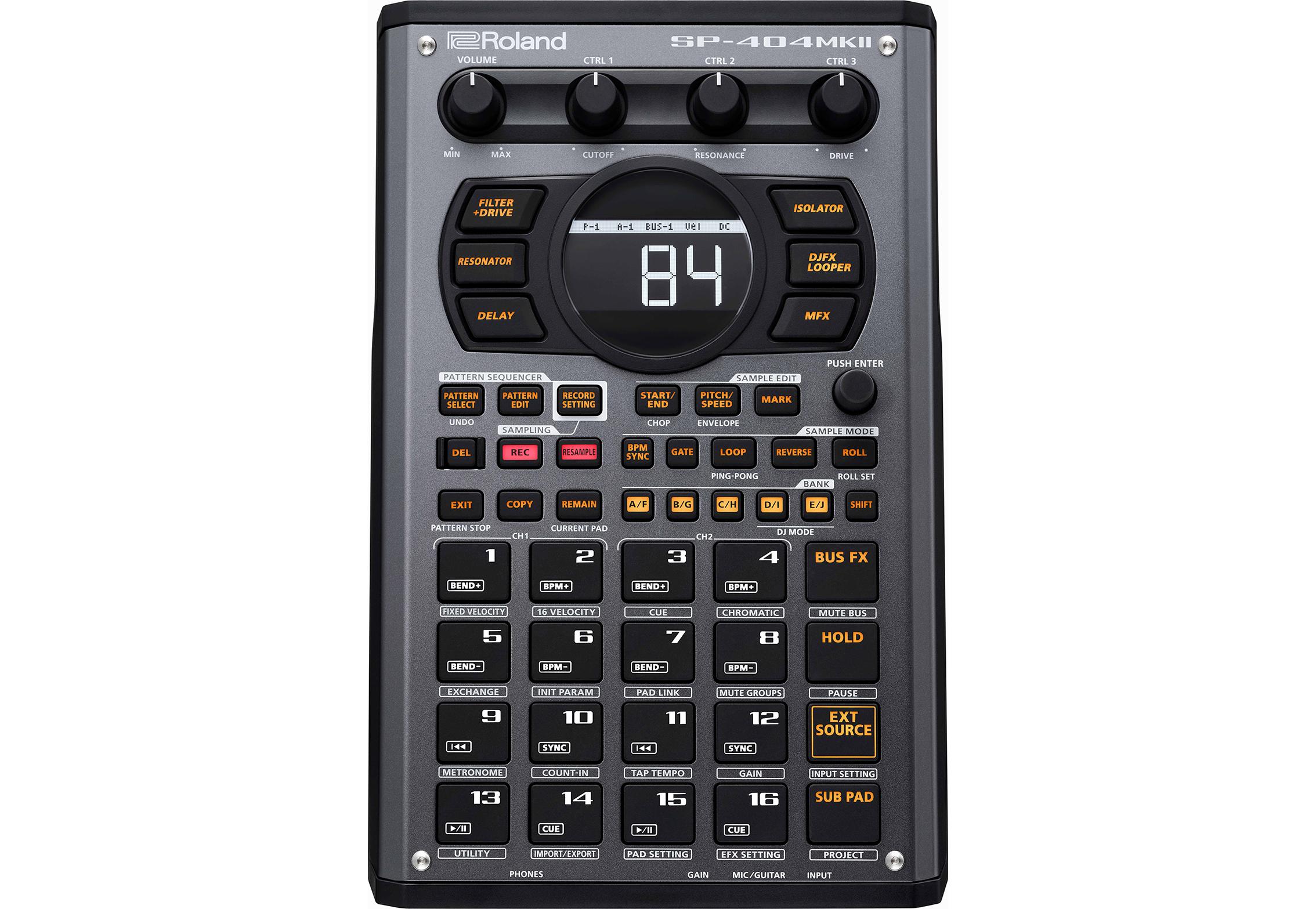 サンプラーの名機が進化！ ローランドから｢SP-404MKII｣が登場