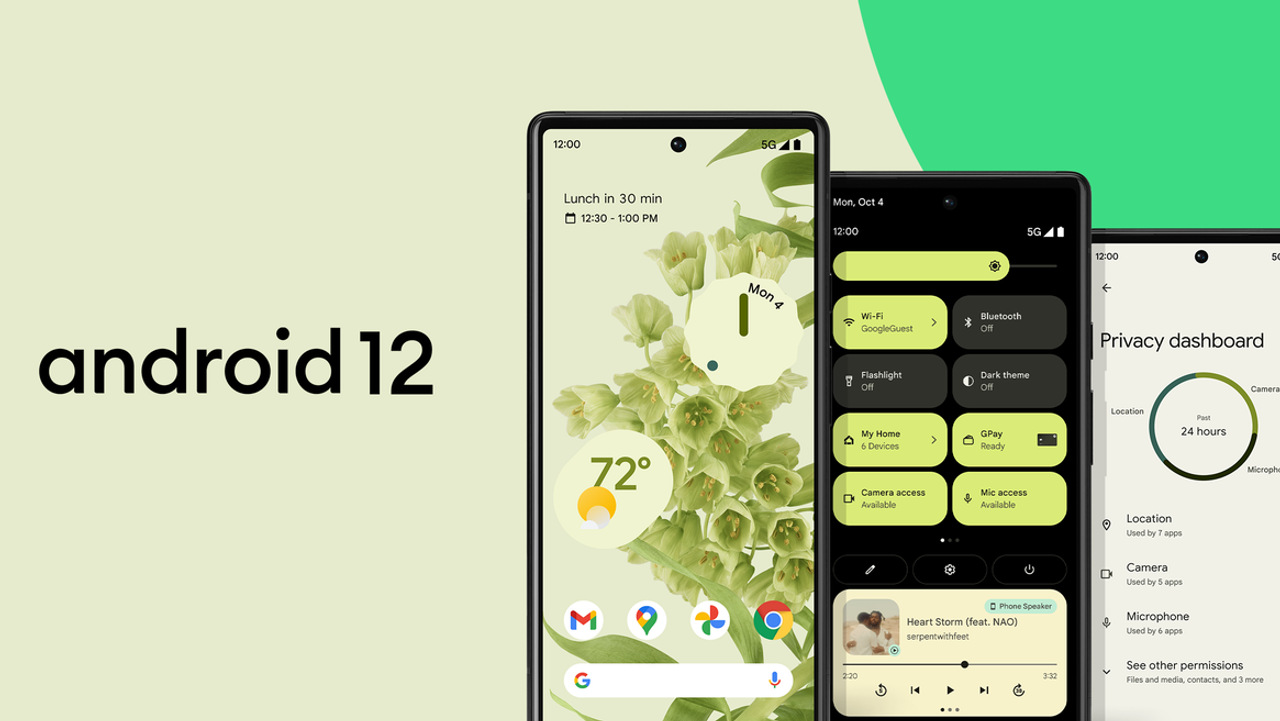 Android 12リリース。使える機種が限られるけど...｢Material You｣が使えるようになるよ #Pixel6Launch