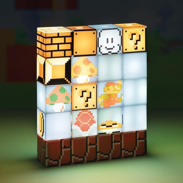 家の中がキノコ王国に。『スーパーマリオブラザーズ』1-1を再現