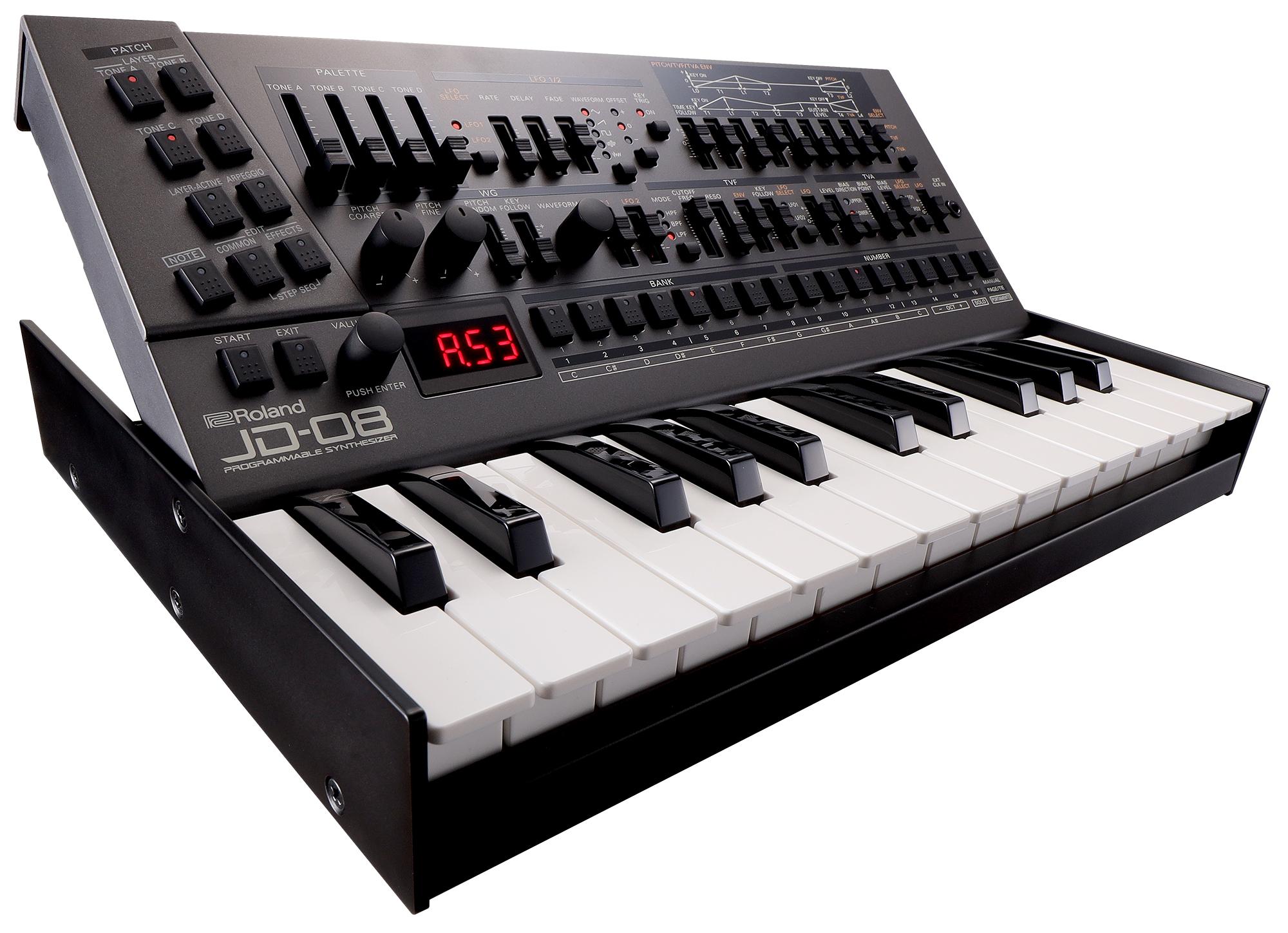 小室サウンドを復刻！ パネルデザインが最高な｢JD-08｣がRolandから登場 | ギズモード・ジャパン