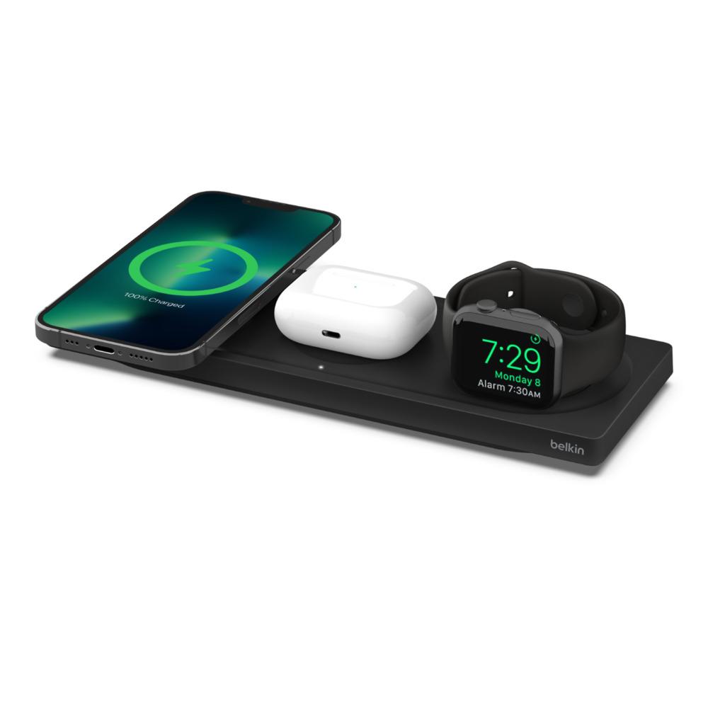 Belkinの3 inワイヤレス充電器なら、Apple Watch Series 7を急速充電