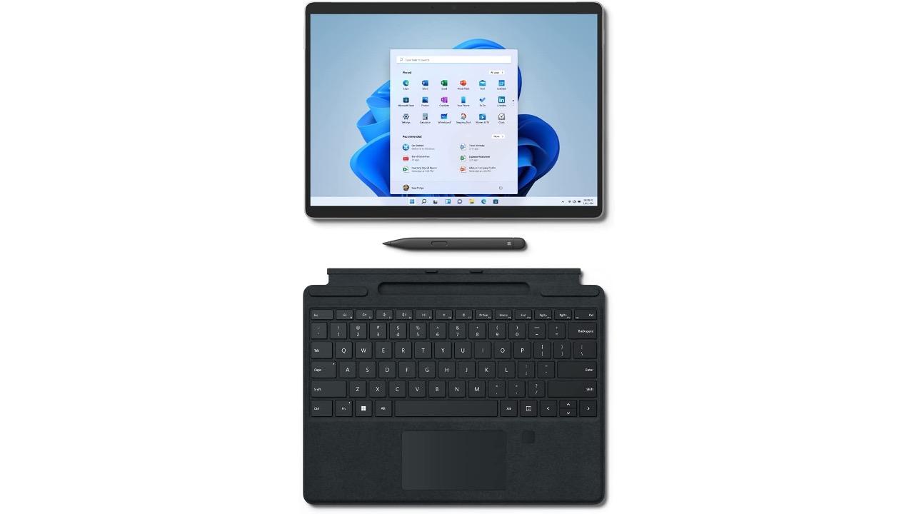 3点セット: Surface Pro7+専用タイプカバー+Surface ペン