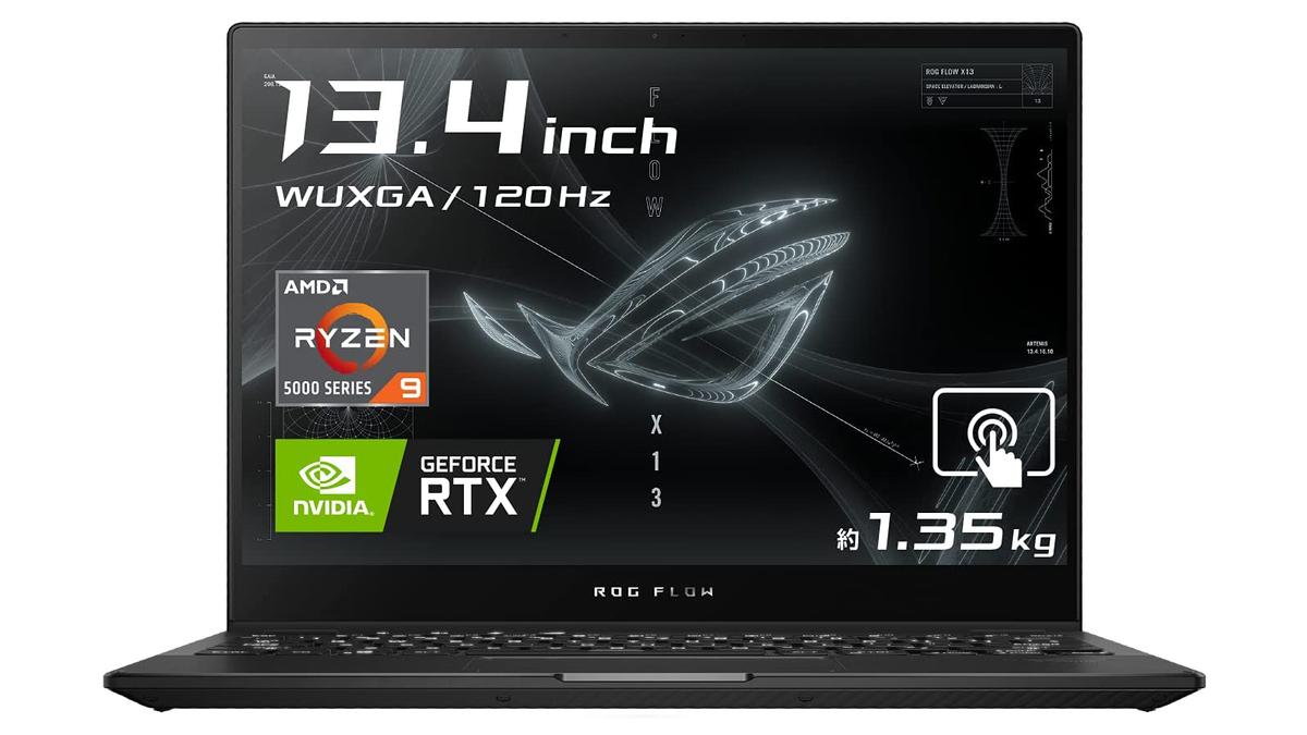 13インチでパワフルなゲーミングノートPC「ASUS ROG Flow X13」が3万円 