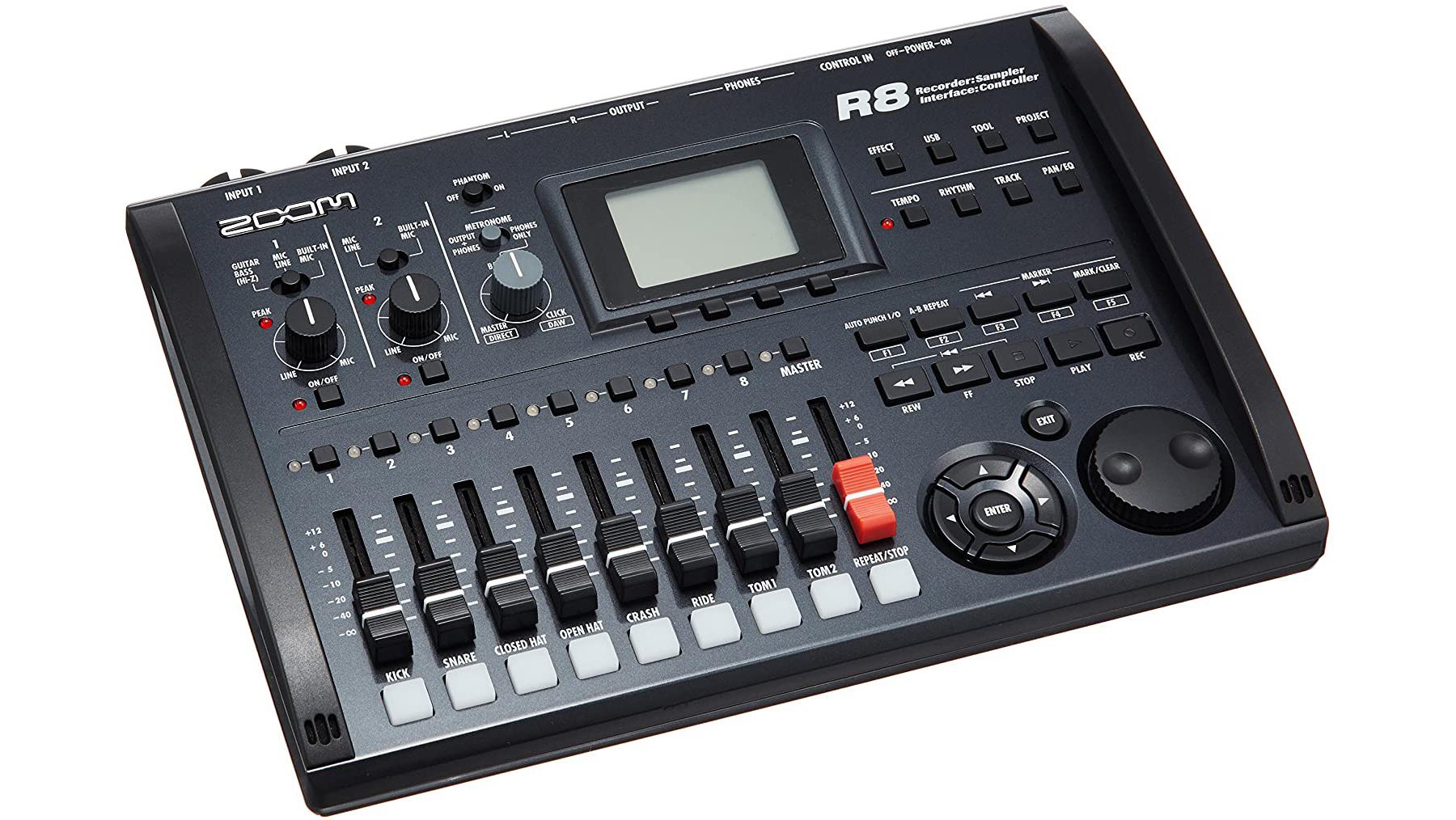 録音から演奏まで、コレ1台。ZOOMの「R8」でマルチトラックレコーダー