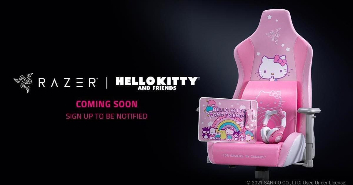 Razer×ハローキティ。異色のゲーミングKAWAIIアイテムたちが登場です 
