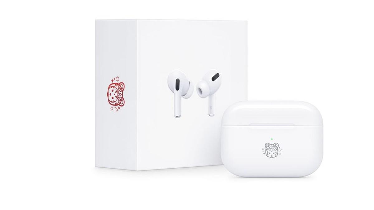 中国のApple Storeに可愛らしい「寅」の絵文字が入ったAirPods Proが