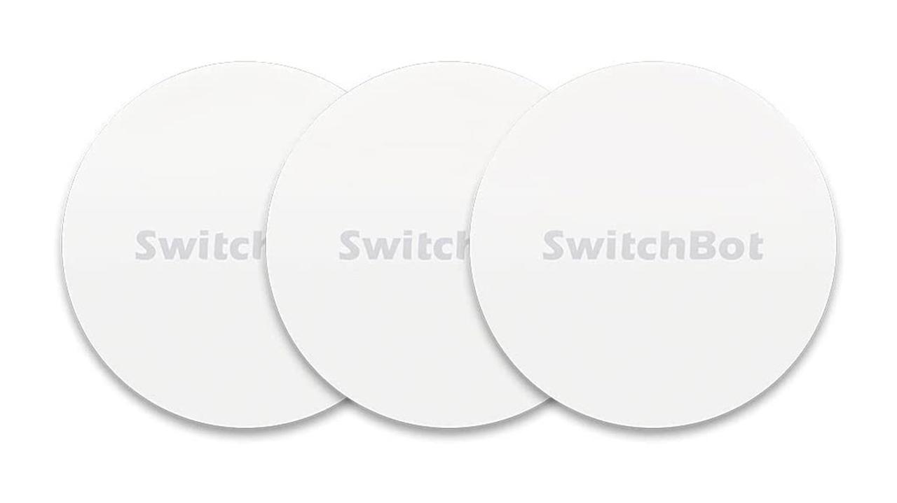 【Amazon初売り】スマホをかざすだけの｢SwitchBot NFCタグ｣が3つで780円！ 人感センサーやリモートボタンも20％オフとお買い得
