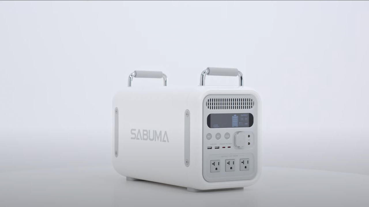 Mac Proみたいな美しいポータブル電源｢SABUMA｣