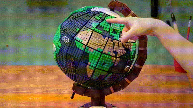 レゴ 地球儀 - 知育玩具