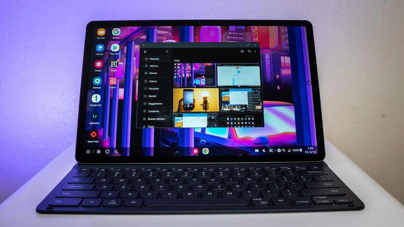 サムスンの新タブレット「Galaxy Tab S8 Ultra」がリーク… ノッチ サムスンの新タブレット「Galaxy Tab S8 Ultra」がリーク… ノッチ