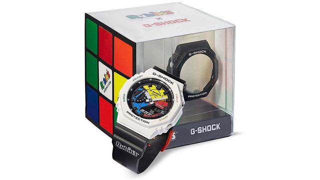 G-SHOCKからルービックキューブとコラボした限定モデル。遊び心があっ  