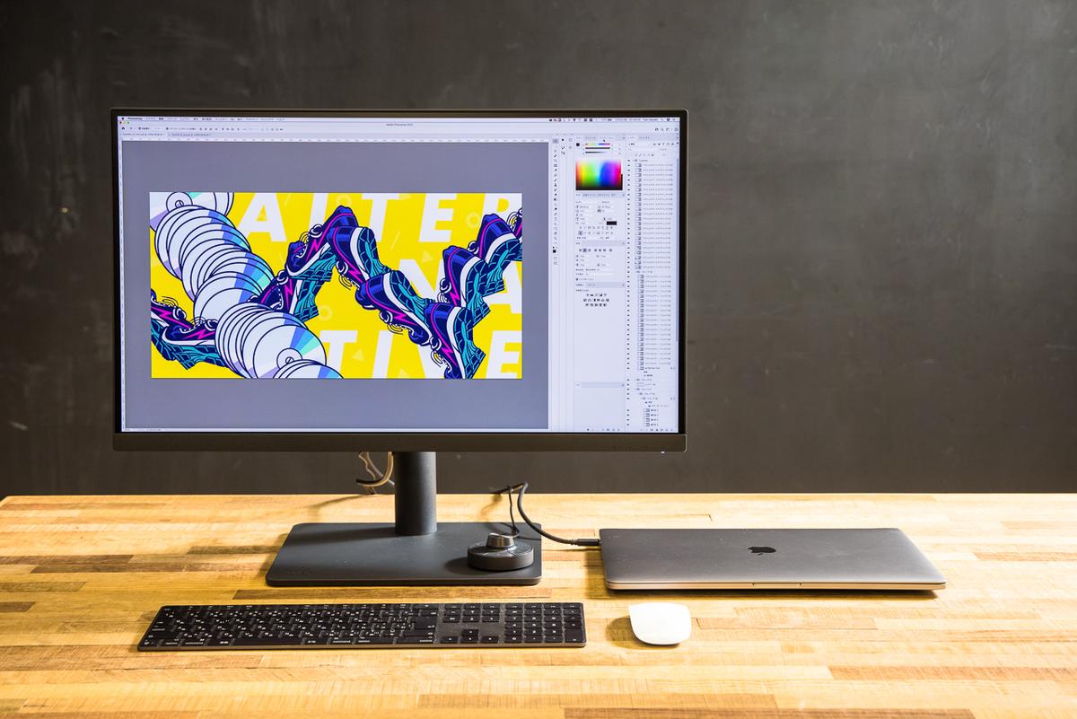 Macの外付けモニターはこれがいいのでは。高品質で高機能な「BenQ 