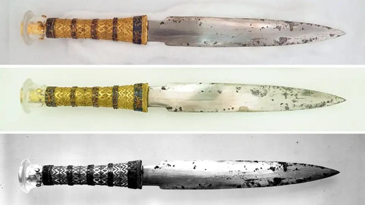 ツタンカーメンの棺に収められていた隕石の鉄剣、その製造方法と起源が 
