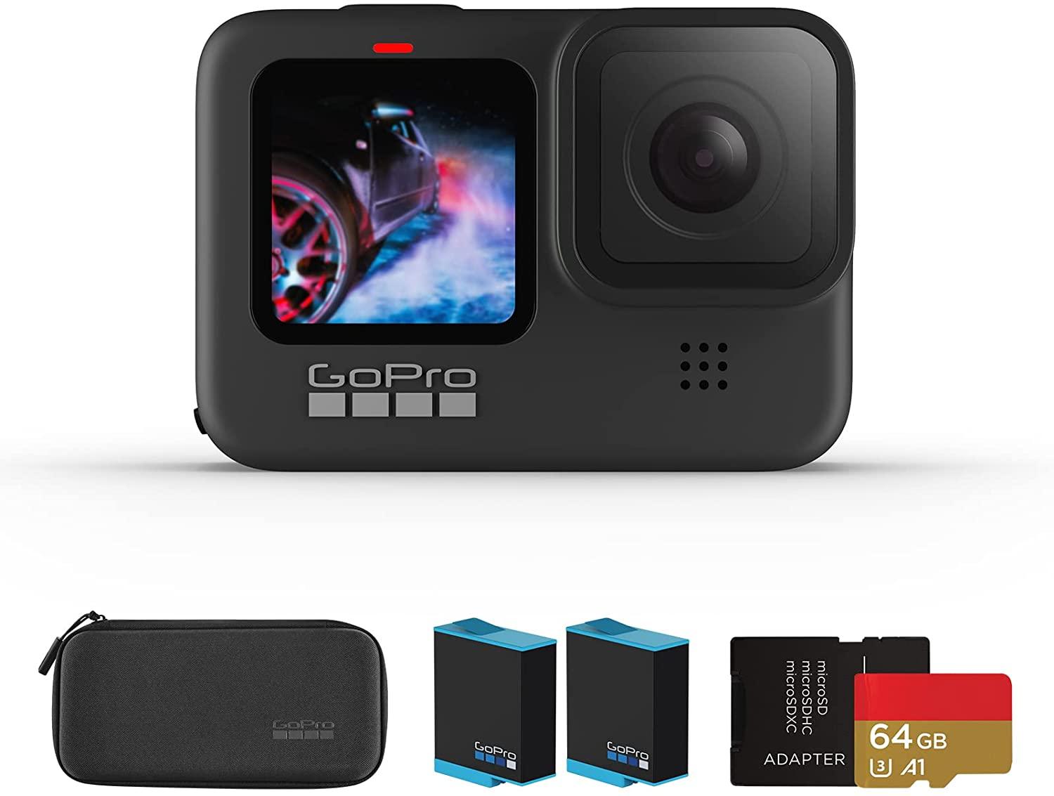 公式半額 GoPro HERO9 Black】64GB SDカード付 | yasnabeauty.com