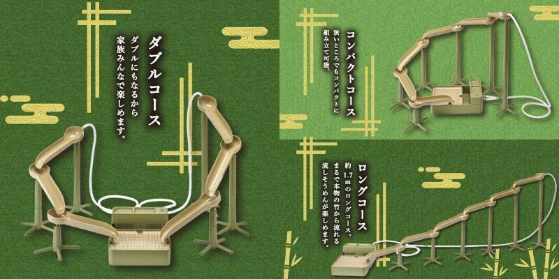 食卓が遊園地みたい。2コースでの競争や1.7mのロングコースが楽しめる