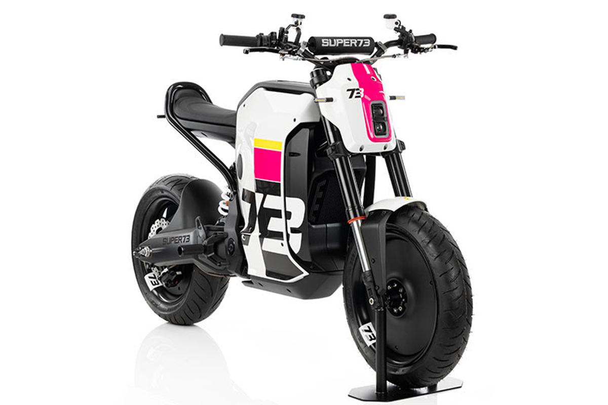 スイングアームにモーター搭載!? eバイクのSUPER73が小型の電動バイク 