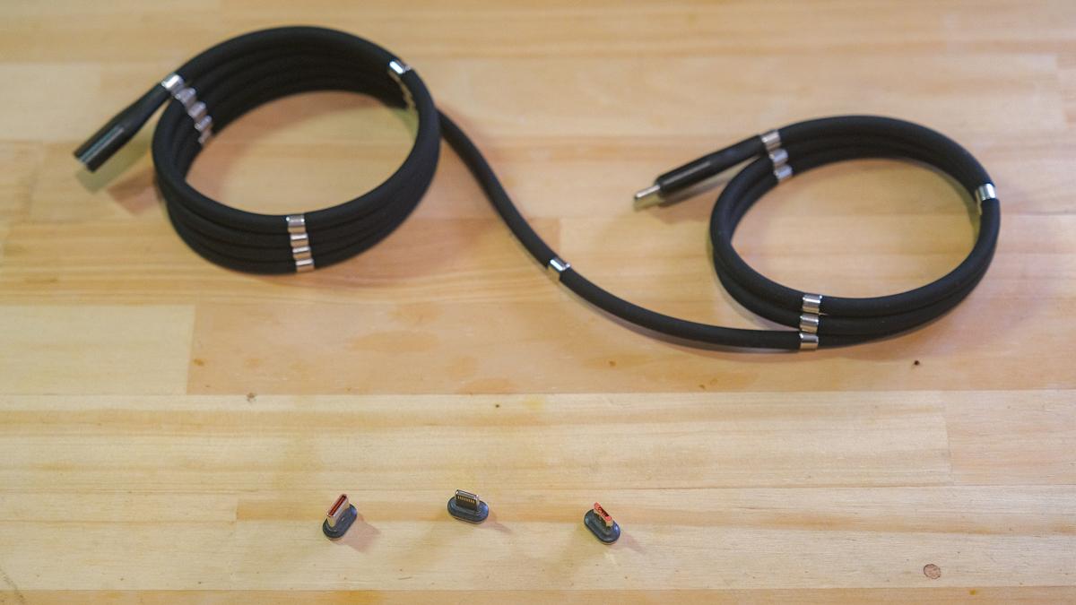 USB Type-Cでより便利に！ 磁石を最大限活用したケーブル｢Magic Cable