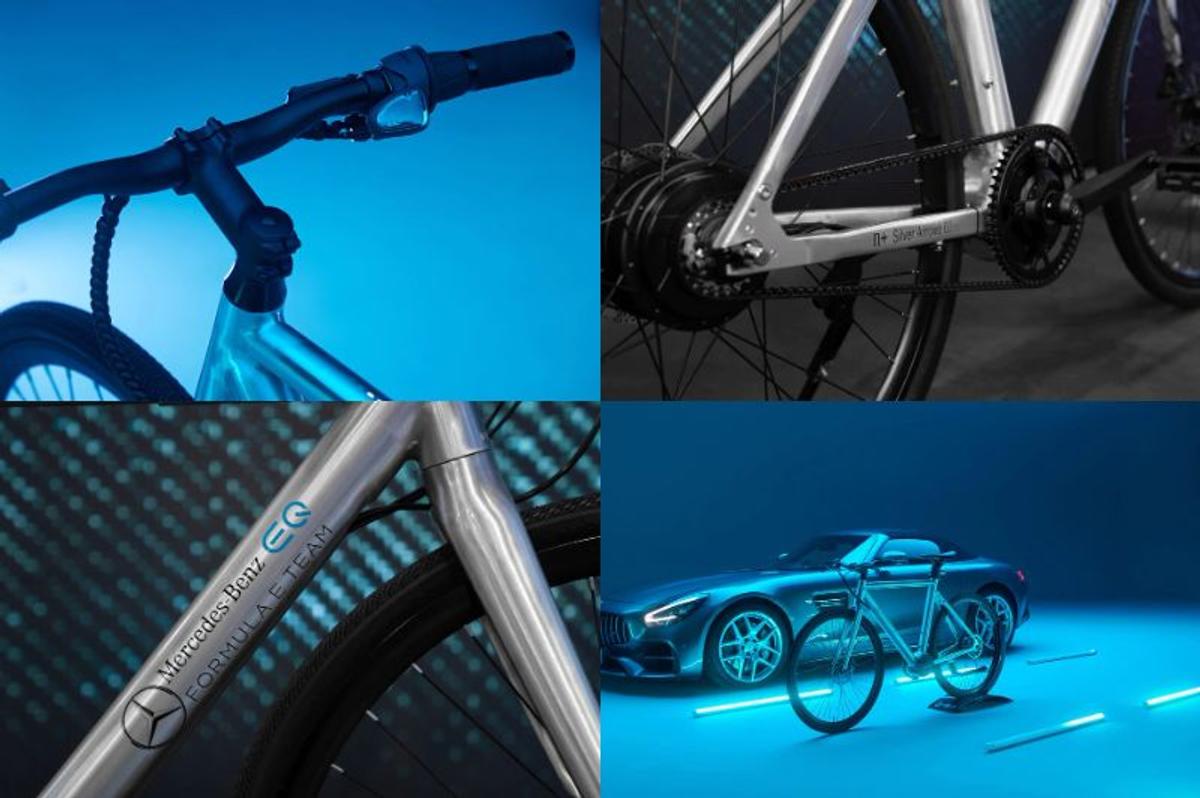 メルセデスEQフォーミュラEから街乗り用eバイク「n＋ Silver Arrows 