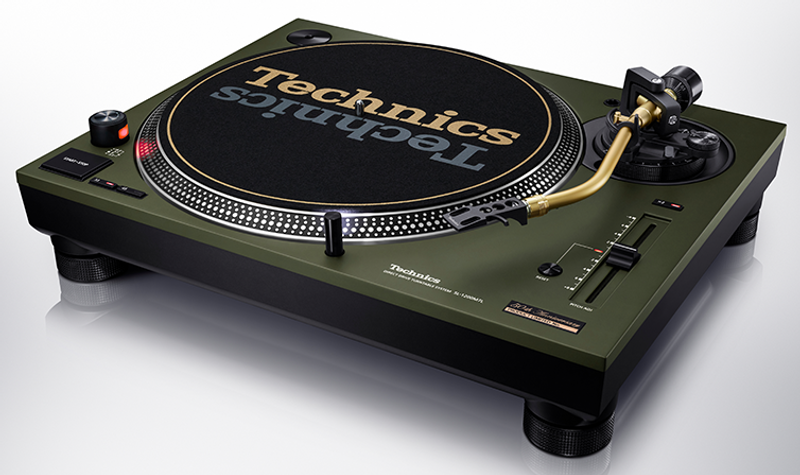7色に咲きました。TechnicsのDJ用ターンテーブルが50周年記念モデルに