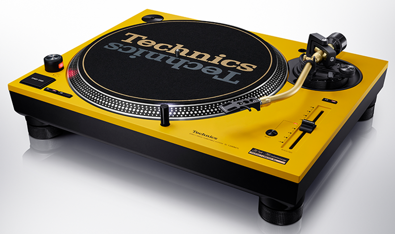 7色に咲きました。TechnicsのDJ用ターンテーブルが50周年記念モデルに