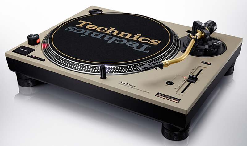 7色に咲きました。TechnicsのDJ用ターンテーブルが50周年記念モデルに