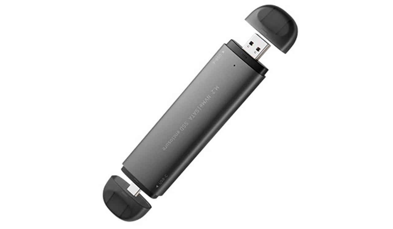 USB-A！USB-C！ NVMe！ 1060MB/S！ iPadにも対応。僕らが求めてたちっさいSSDが出るぞ！
