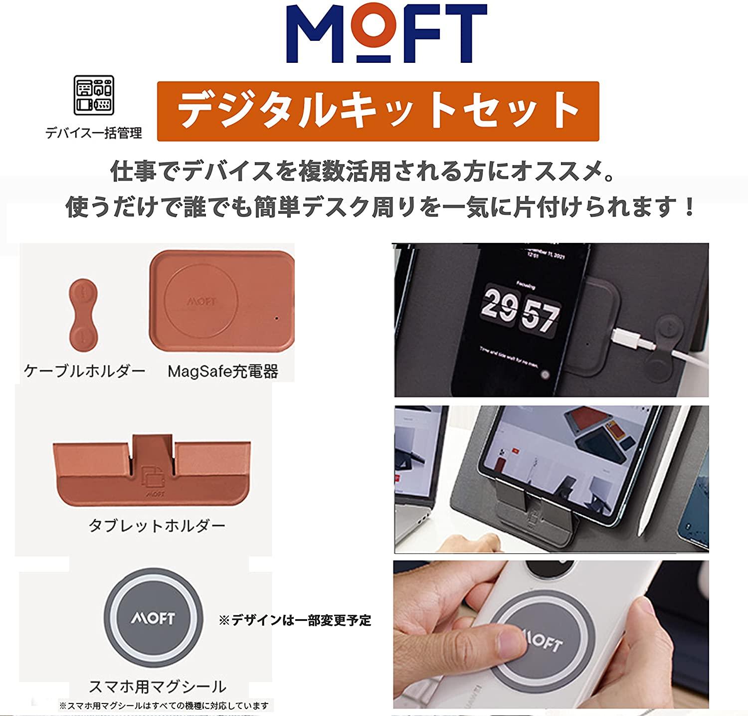 マグネットでペタペタ。MOFTの｢スマートデスクマット｣でガジェットを