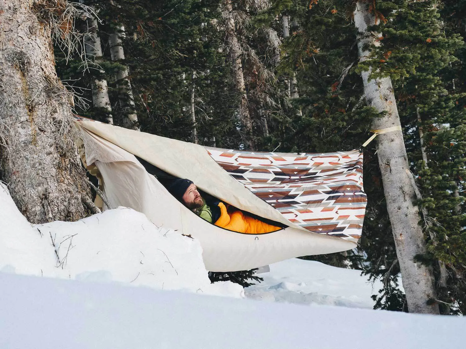 まっすぐ横になれるハンモックテントに豪華仕様「Haven Tent Safari」が ...