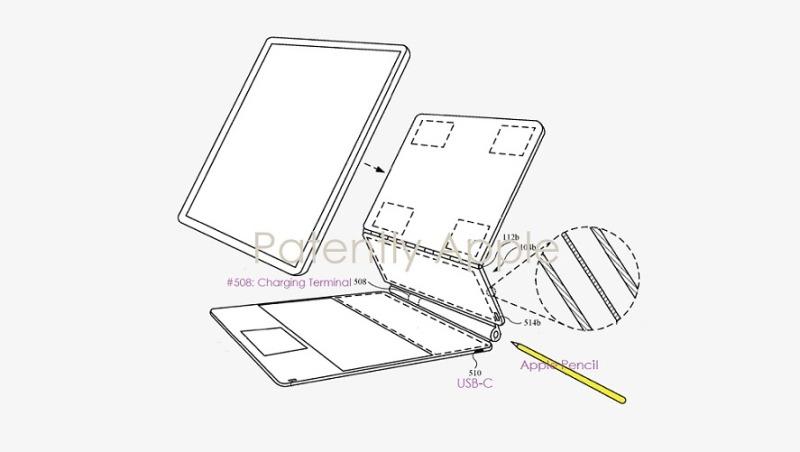 Apple Pencil格納できる！ 特許に出てる次世代Magic Keyboard（？）の 