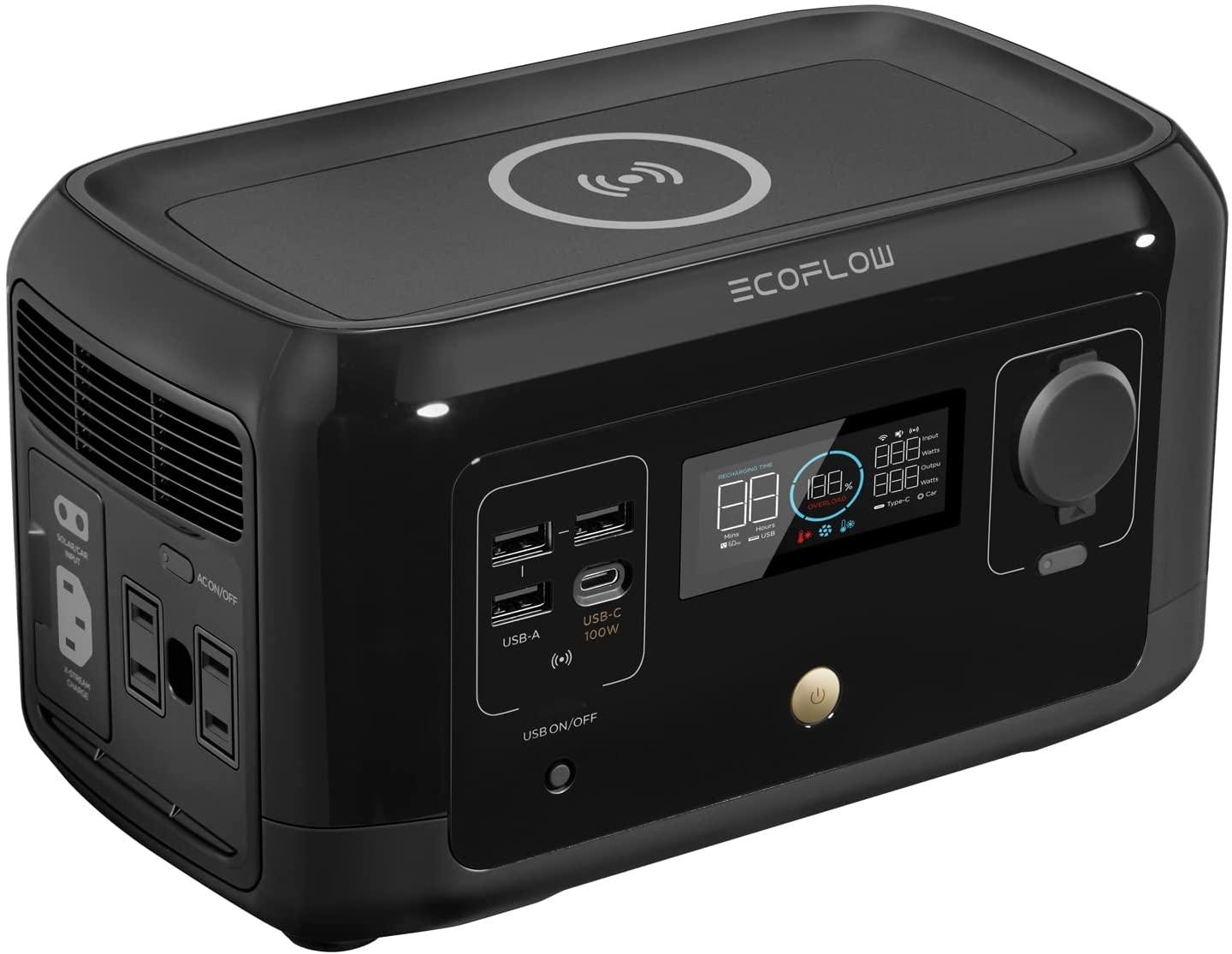 夏休み値下げ早い者勝ち❗️エコフロー EcoFlowポータブル電源