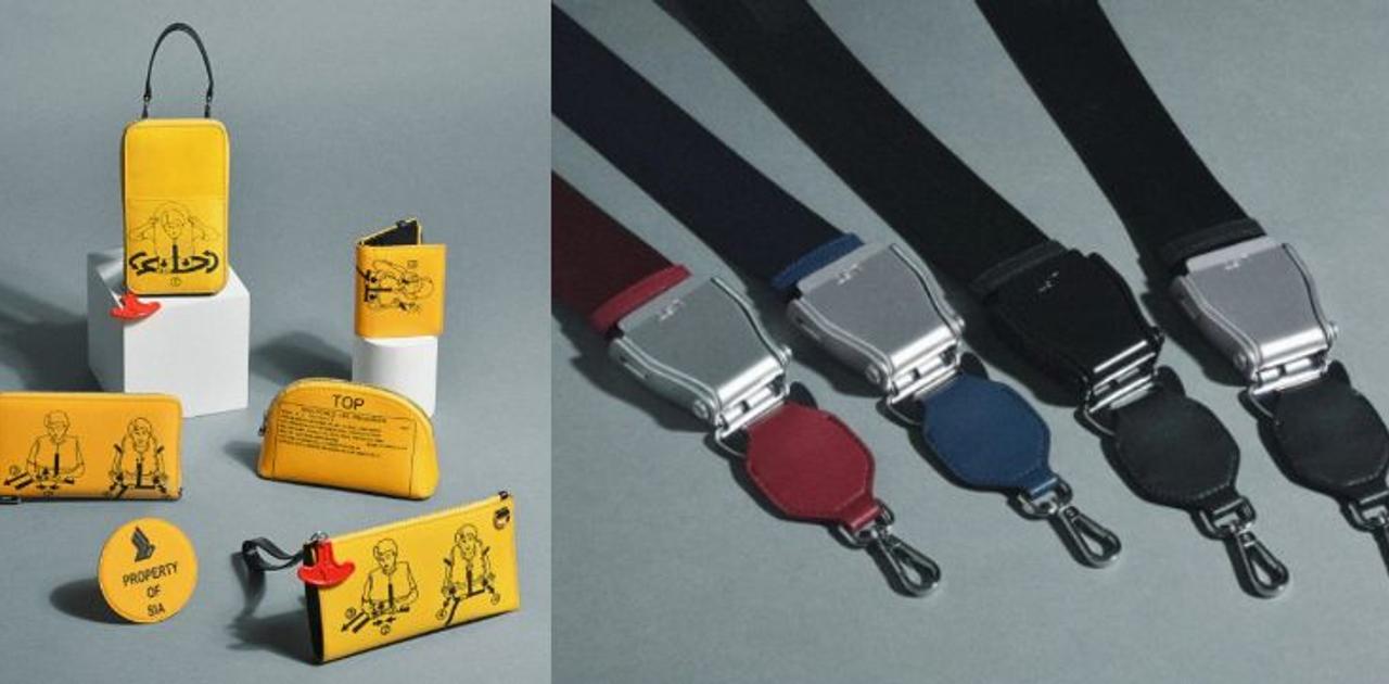 シンガポール航空のベルトや救命胴衣を再利用した財布やポーチ、どれも欲しいぞ | ギズモード・ジャパン
