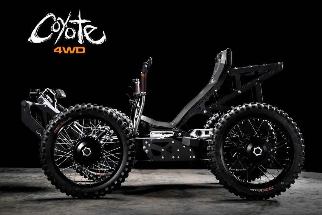 オフロードも雪山も自由に乗り回せ。電動4輪オフロード車椅子｢Coyote 4WD｣ | ギズモード・ジャパン