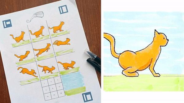 これは面白い 手書きgifが簡単に作れる印刷可能なテンプレート ギズモード ジャパン これは面白い 手書きgifが簡単に作れる印刷可能なテンプレート ギズモード ジャパン
