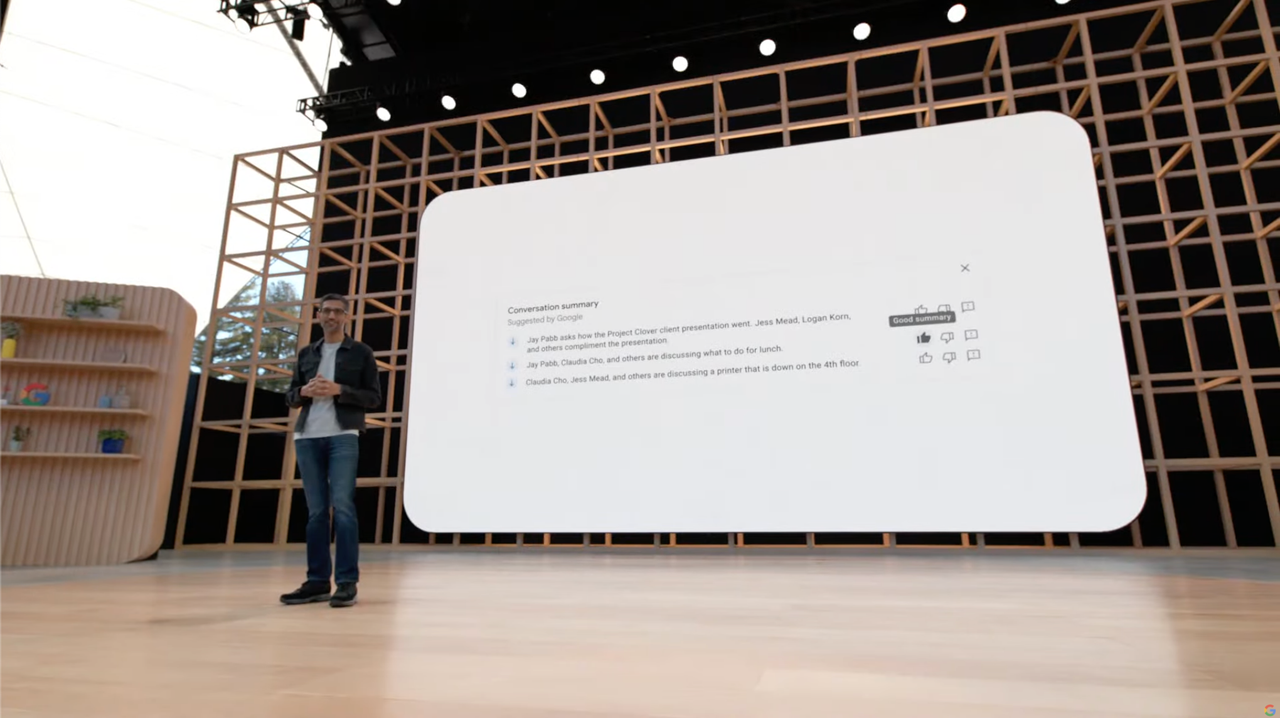 ｢自動要約機能｣だなんて、こりゃまたビジネスマンの味方ツール… #GoogleIO2022