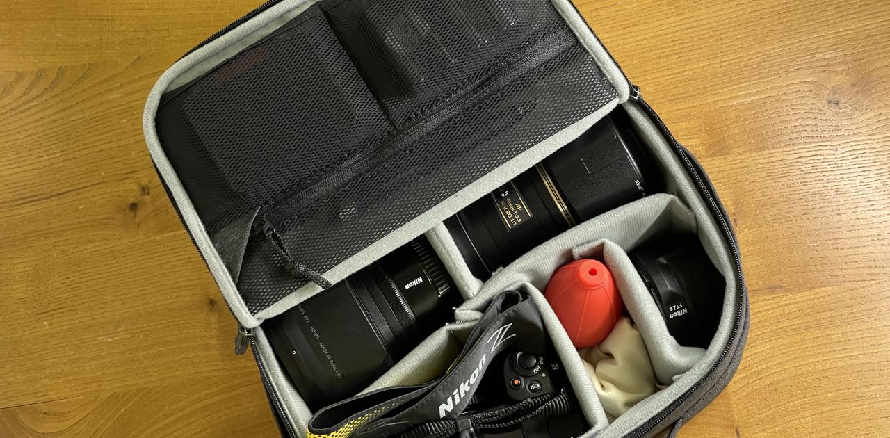 ニコンがひっそり発売している｢ジャストフィットバッグインバッグ｣が