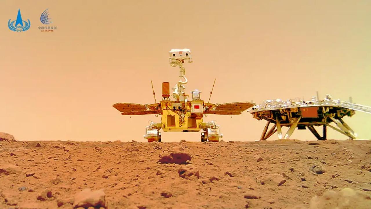 夜間はマイナス100度になる過酷な環境…中国の火星探査車｢祝融号｣嵐のせいで休眠モードに