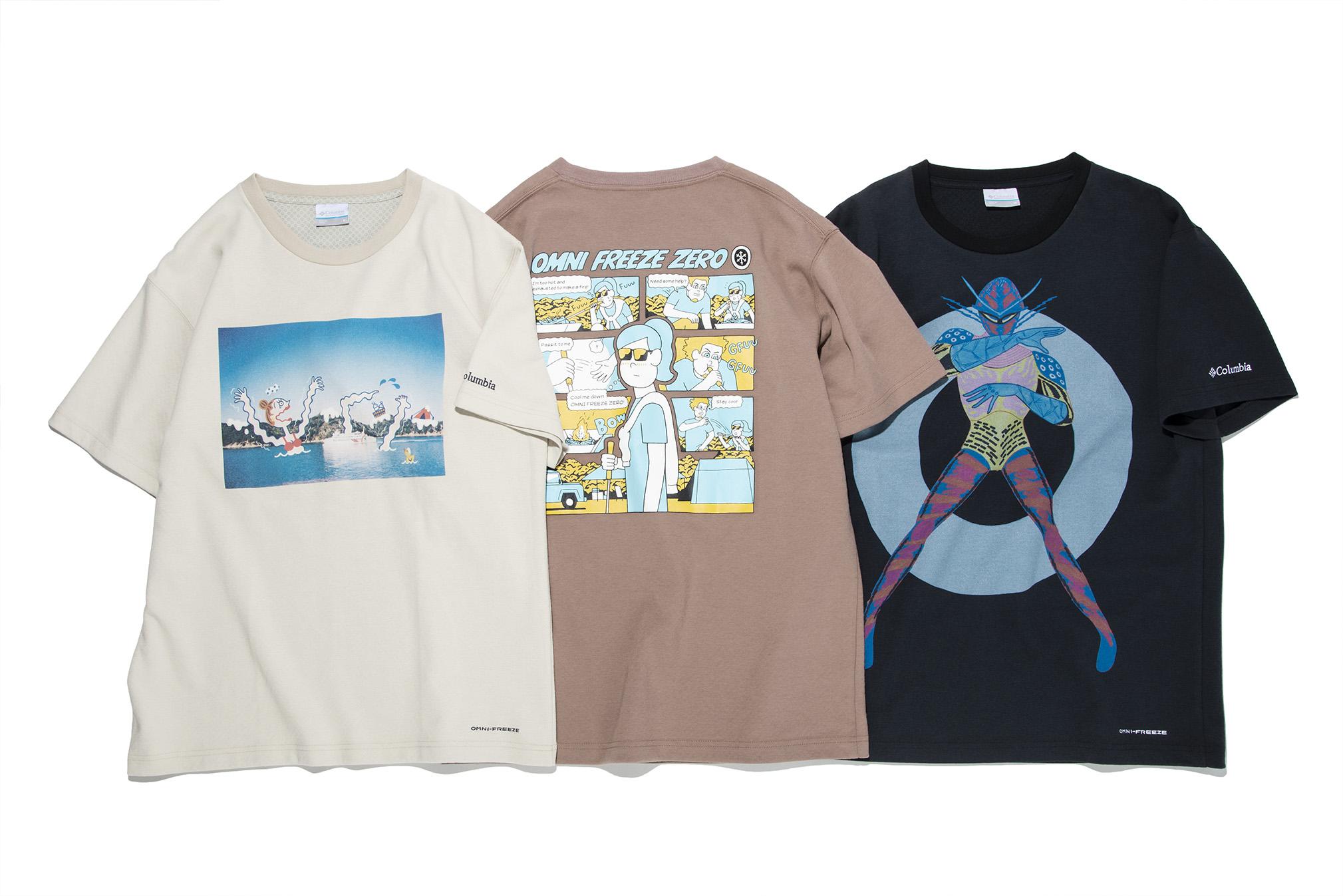 汗をかくほど涼しくなるTシャツがコロンビアから登場。魔法