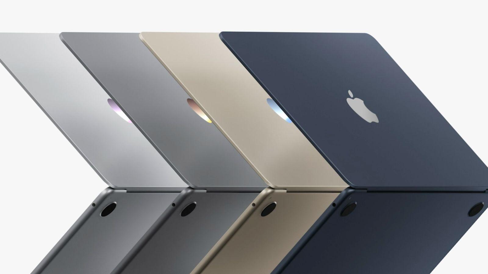 M2搭載MacBook Air、フラットなデザインで登場。ノッチあり。 #WWDC22 ...