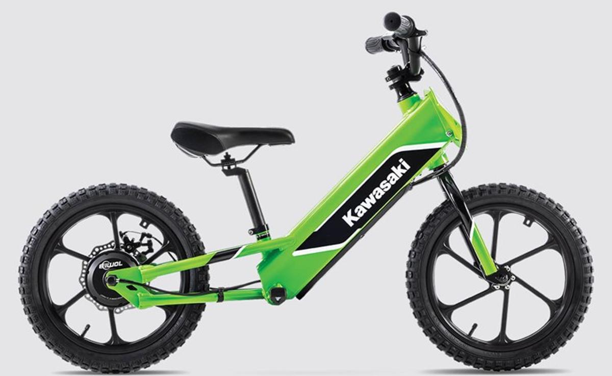 カワサキから子供用の電動BMXが登場。未来のライダーが育つかな 
