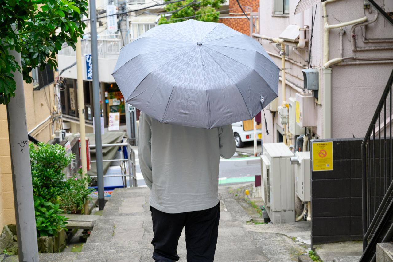 大人の渋さを演出する、粋で丈夫な折りたたみ傘｢江戸｣