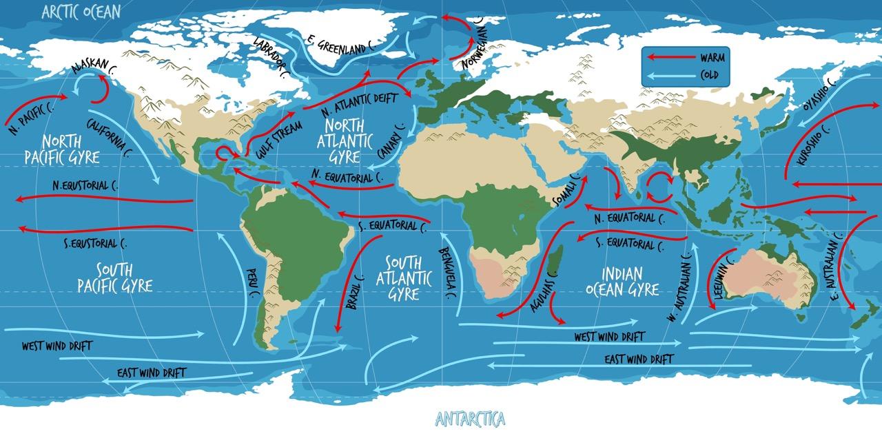 大西洋の大きい海流が止まってしまうと、世界規模の大災害が始まる
