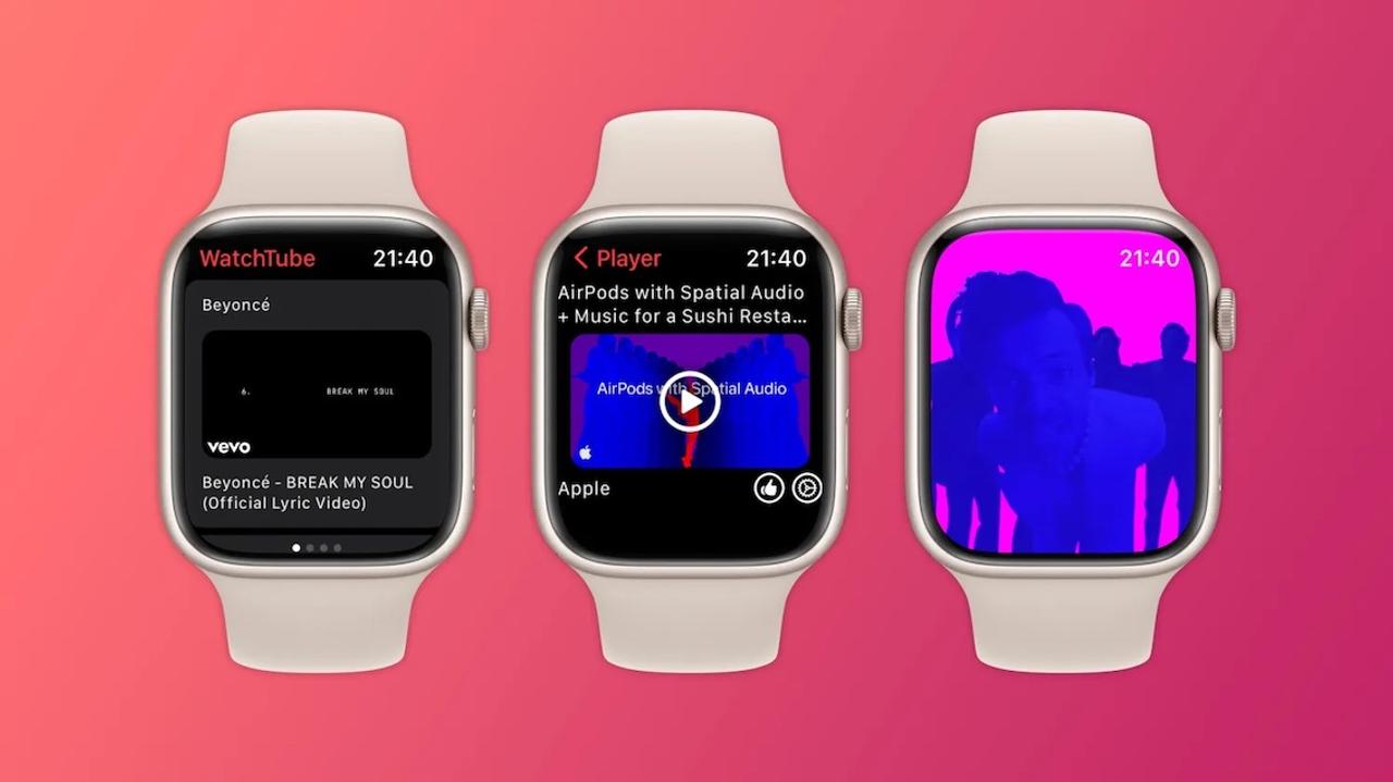 Apple WatchでYouTube動画を視聴できるアプリ｢WatchTube｣