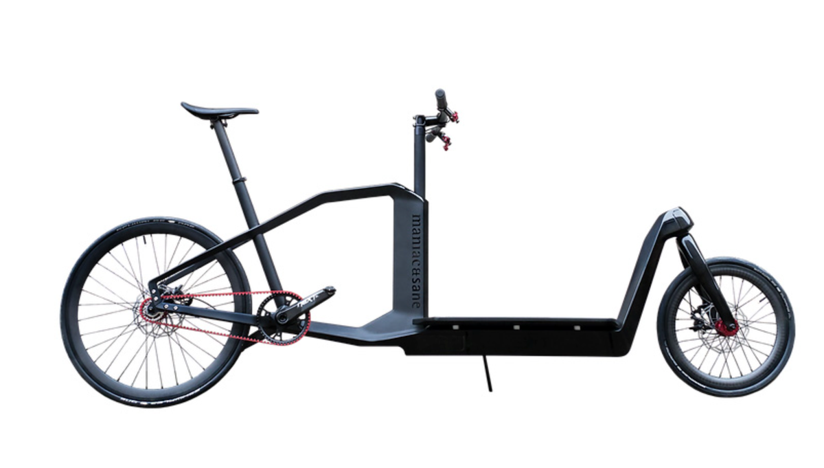 カーボンファイバー製カーゴのながーーい自転車「Maniac＆Sane