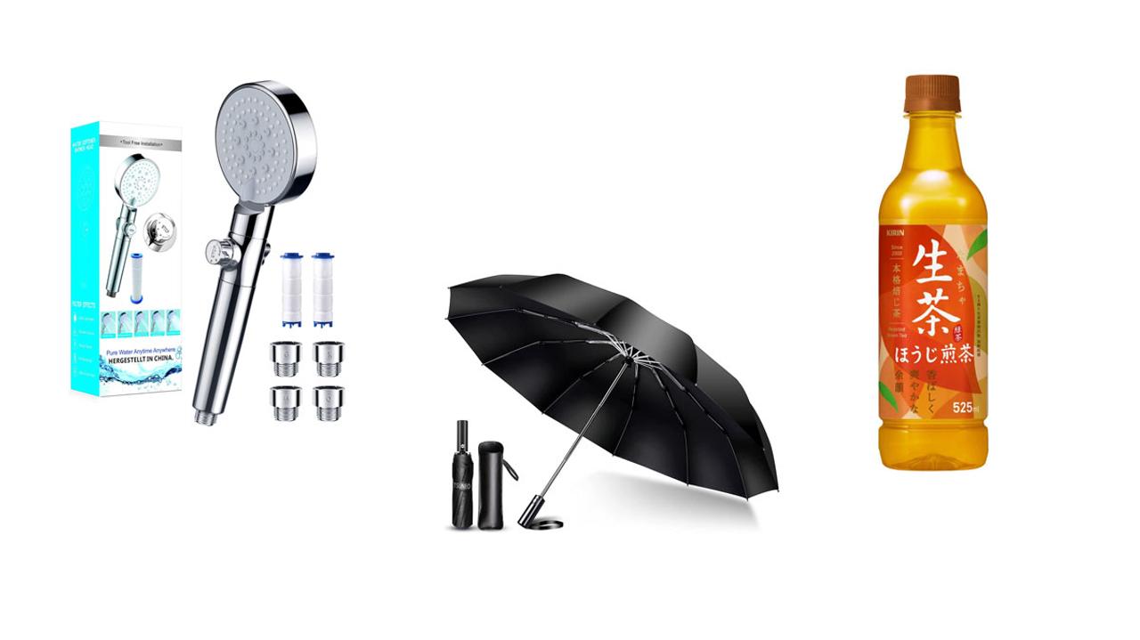 【Amazonタイムセール中！】晴雨兼用で1年中使える折りたたみ傘が73%オフ、キリンの生茶ほうじ煎茶が1本65円とお買い得