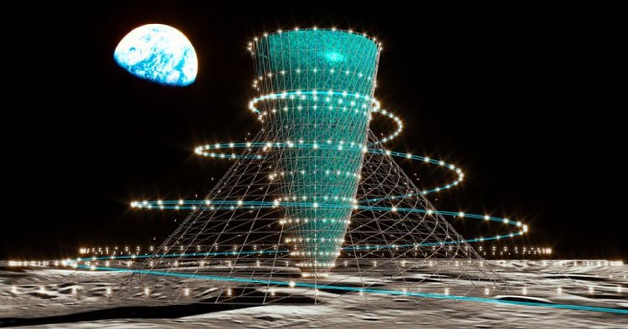 京大と鹿島建設が月や火星で重力を生み出す巨大施設｢ルナグラス｣構想を発表