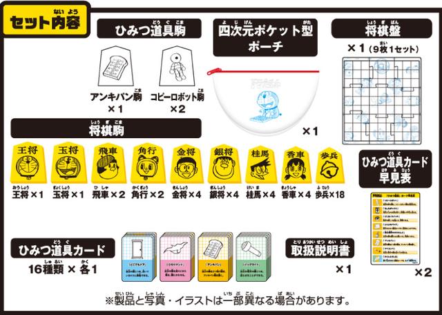 ひみつ道具カードでチートする将棋 ドラえもん ひみつ道具将棋 が面白そう ギズモード ジャパン